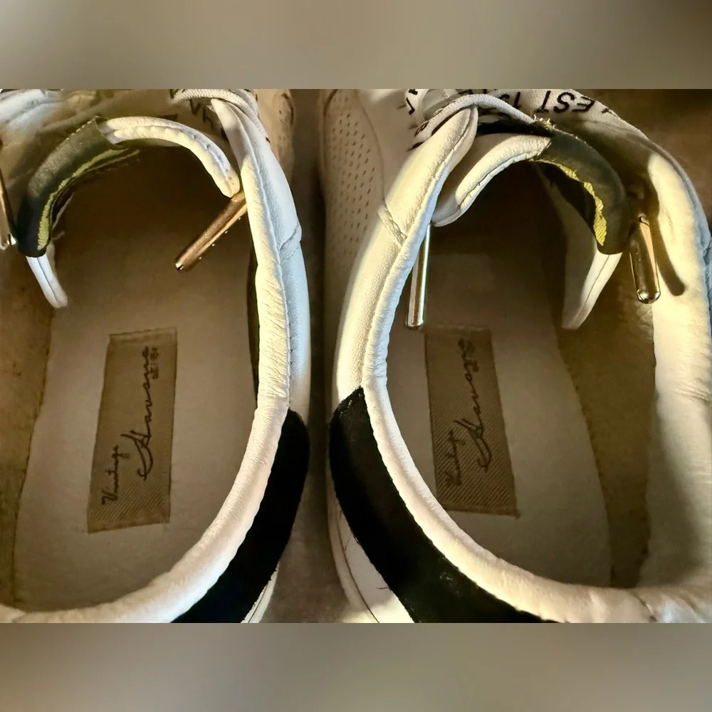 Vintage Havana White Star Sneakers – Size 6 - Picture 8 of 13